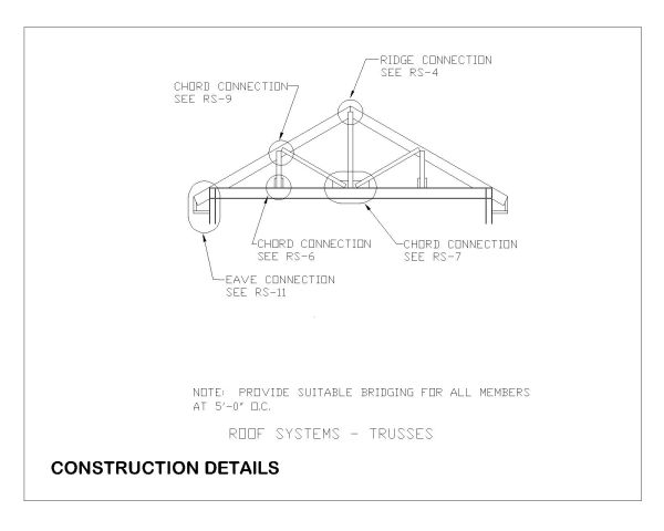 Free AutoCAD 2D Editable Drawings for Steel Structure Connection Details - 11