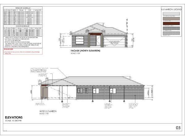 Free AutoCAD 2D Editable Drawings for Tinny & Sloping Roof House complete drawing set - 8
