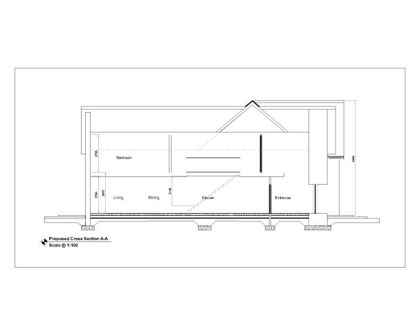Free AutoCAD 2D Editable Drawings for Tiny House Design Section - 1