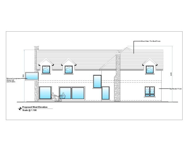 Free AutoCAD 2D Editable Drawings for Tiny House Elevation Design -2