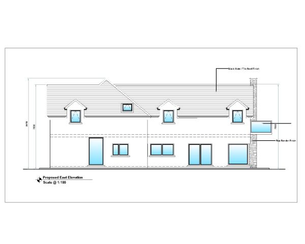 Free AutoCAD 2D Editable Drawings for Tiny House Elevation Design -4