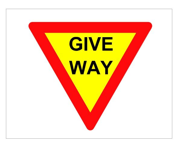 Free AutoCAD 2D Editable Drawings for Traffic Diversion for Detour Area Sign Boards-1