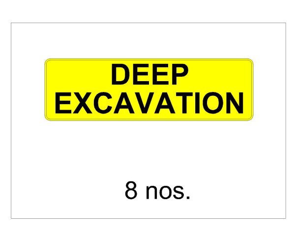 Free AutoCAD 2D Editable Drawings for Traffic Diversion for Detour Area Sign Boards- 21