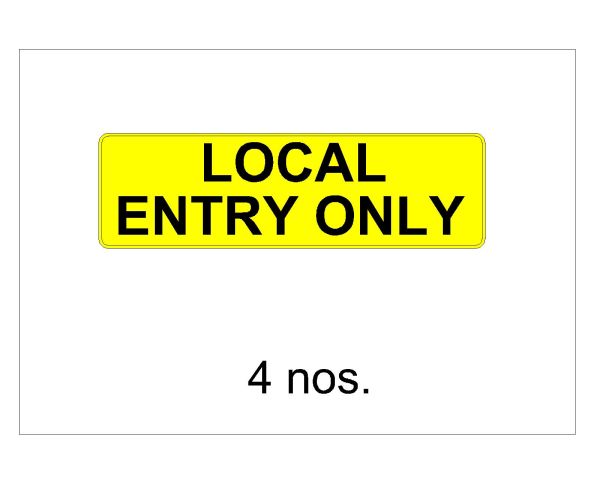 Free AutoCAD 2D Editable Drawings for Traffic Diversion for Detour Area Sign Boards- 22
