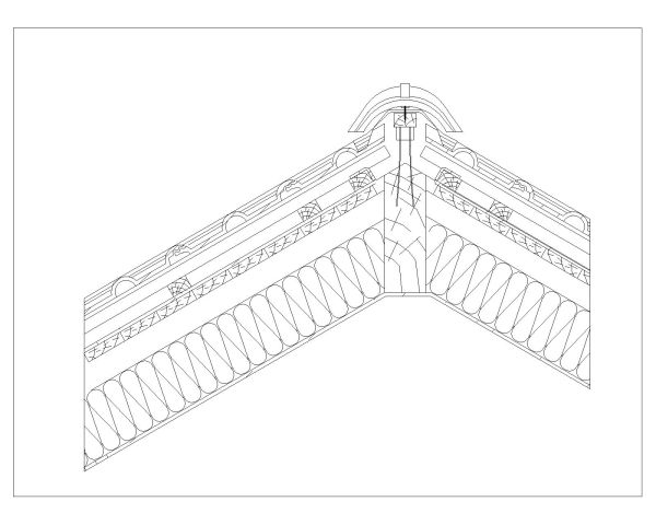 Free AutoCAD 2D Editable Drawings for Trussing Roof House Sectional Details_ 3