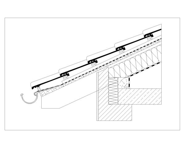 Free AutoCAD 2D Editable Drawings for Trussing Roof House Sectional Details_ 4