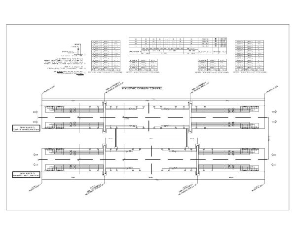 Free AutoCAD 2D Editable Drawings for Tunnel Wiring Diagram