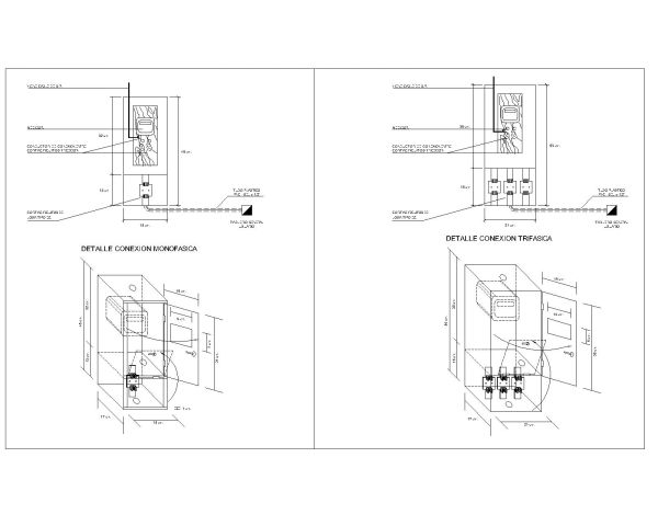Free AutoCAD 2D Editable Drawings for UPS Diagram & Connections