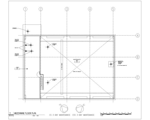 Free AutoCAD 2D Editable Drawings for Warehouse for Mechanical Workshop -4