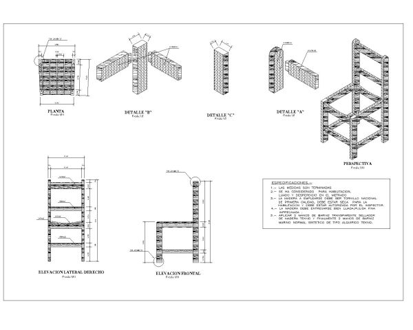 Free AutoCAD 2D Editable Drawings for Wooden Furniture for Schools- 6