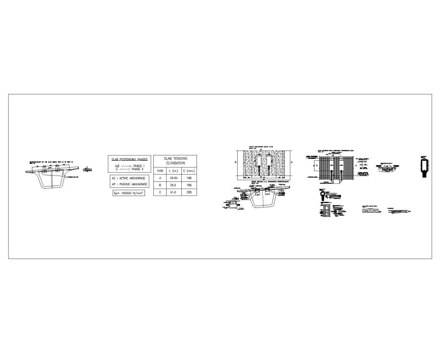 Free AutoCAD 2D Editable Drawings for Bridge Deck Design With ...