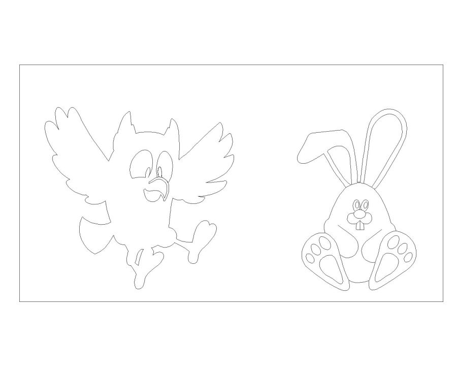 Free AutoCAD 2D Editable Drawings for Cartoon Animations - 32 ...