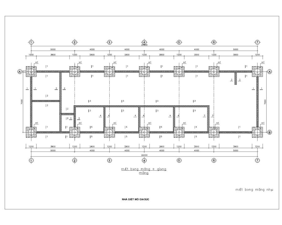 Free AutoCAD Drawing of High Rise Building Long Secion with Details ...