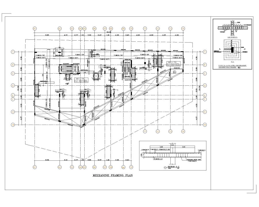 Reinforced Structure Structural & Architectural Detail-4. CAD block in ...