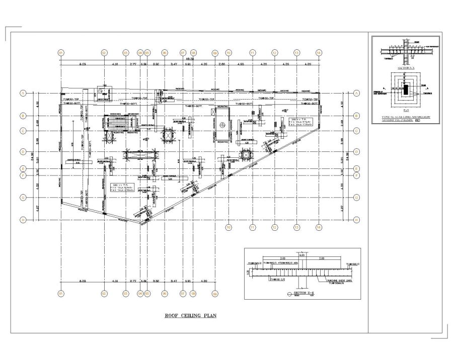 Structural Notes In Autocad Reinforced Structure Structural & Architectural Detail-6. CAD block in ...