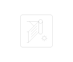 Solar Water Heater Symbol CAD Block. Free DWG AutoCAD Imperial drawing available to download