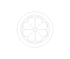 Garbage Disposal Symbol CAD Block. Free DWG AutoCAD Imperial drawing available to download