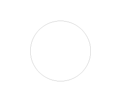 Round Dining Table 4 Seat CAD Block. Free DWG AutoCAD Imperial drawing available to download