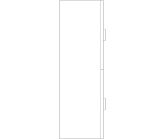 Dresser Chest of Drawers CAD Block. Free DWG AutoCAD Imperial drawing available to download