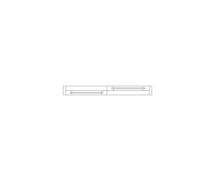  Sliding Window Plan View CAD Block. Free DWG AutoCAD Imperial drawing available to download