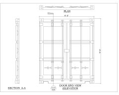 2-Story Apartment Containerized Building - Structural Details-4