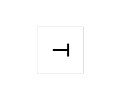 Thermostat Symbol CAD Block. Free DWG AutoCAD Imperial drawing available to download