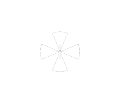 Flood Light Symbol CAD Block. Free DWG AutoCAD Imperial drawing available to download