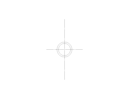 Post Light Symbol CAD Block. Free DWG AutoCAD Imperial drawing available to download