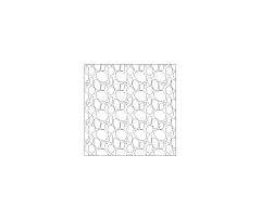 Gravel Ground Cover Hatch Symbol CAD Block. Free DWG AutoCAD Imperial drawing available to download