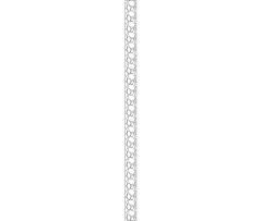 Retaining Wall Symbol CAD Block. Free DWG AutoCAD Imperial drawing available to download