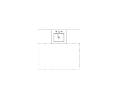ADA Restroom Sink Layout CAD Block. Free DWG AutoCAD Imperial drawing available to download