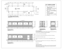 Door Specifications for Architectural Drawings (40' Shipping Container)