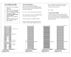 40' Shipping Container Lift Tower Drawings-Elevations