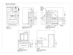 Free AutoCAD, Australian Smart House Design Bath Details