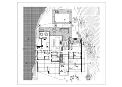 Free AutoCAD Drawigs for Layout Plan-1, Australian Style Hilly Houses