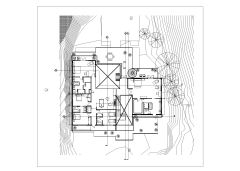 Free AutoCAD Drawigs for Layout Plan-2, Australian Style Hilly Houses