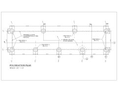 Containerized Pavilion Facility - Foundation Plan