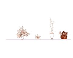 Free AutoCAD file of Flower Isometric Views for AutoCAD (1)