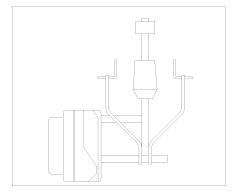Free CAD Drawing of Gym Activities with Sports Equipment (2)