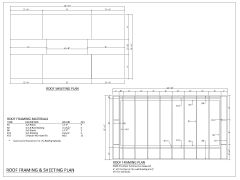Free Drawing of Modern Timber Shed Design 18 x 10 Wooden Shed Detailes -18