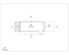 Shipping Container 20' Office Building-C Floor Plan