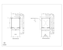 Stairs & Lift Floor Plan for Shipping Container